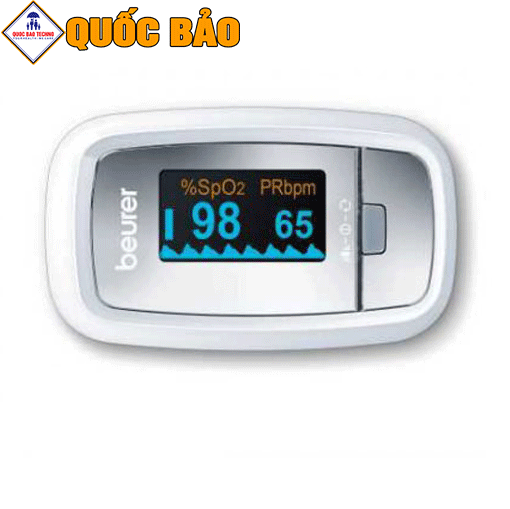 MÁY ĐO NỒNG ĐỘ OXY TRONG MÁU (SPO2) VÀ NHỊP TIM BEURER PO30