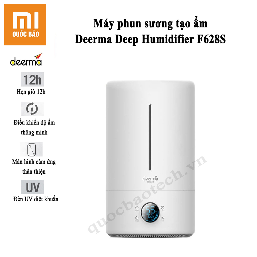 Máy phun sương tạo ẩm không khí thông minh Deerma DEM - F628s