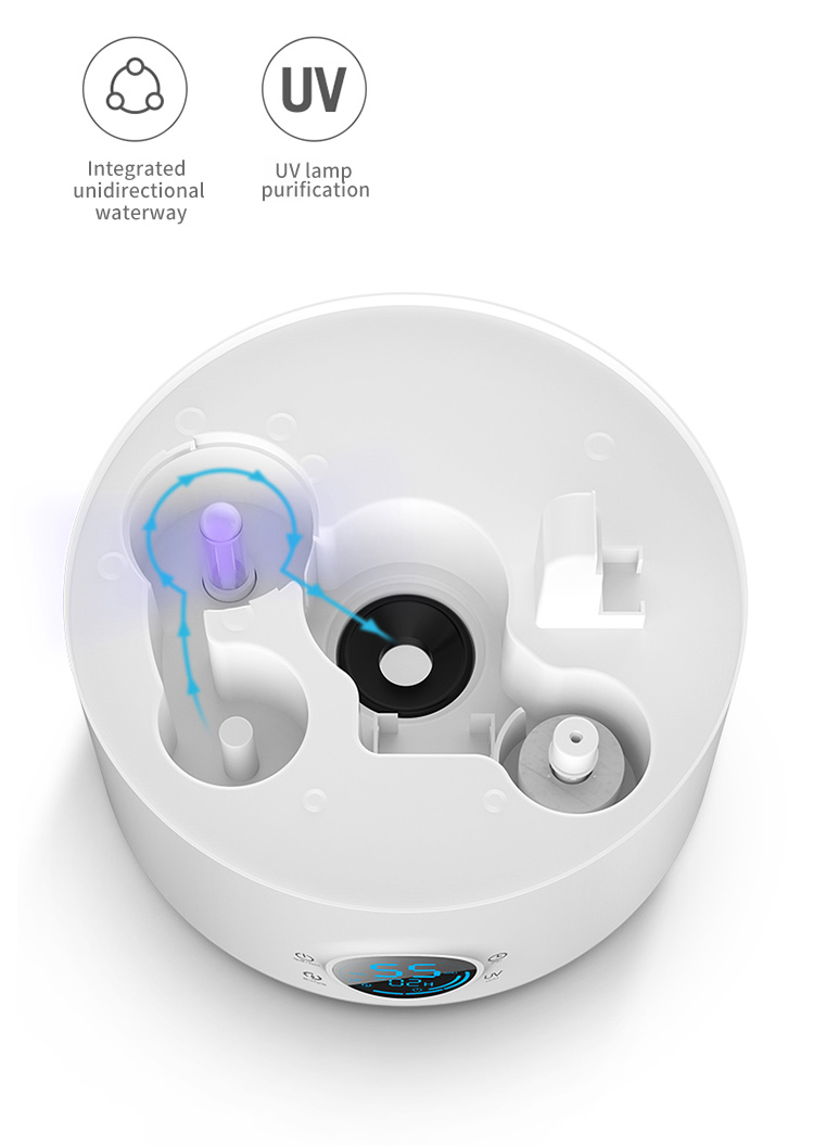 Máy phun sương tạo ẩm không khí thông minh Deerma DEM - F628s